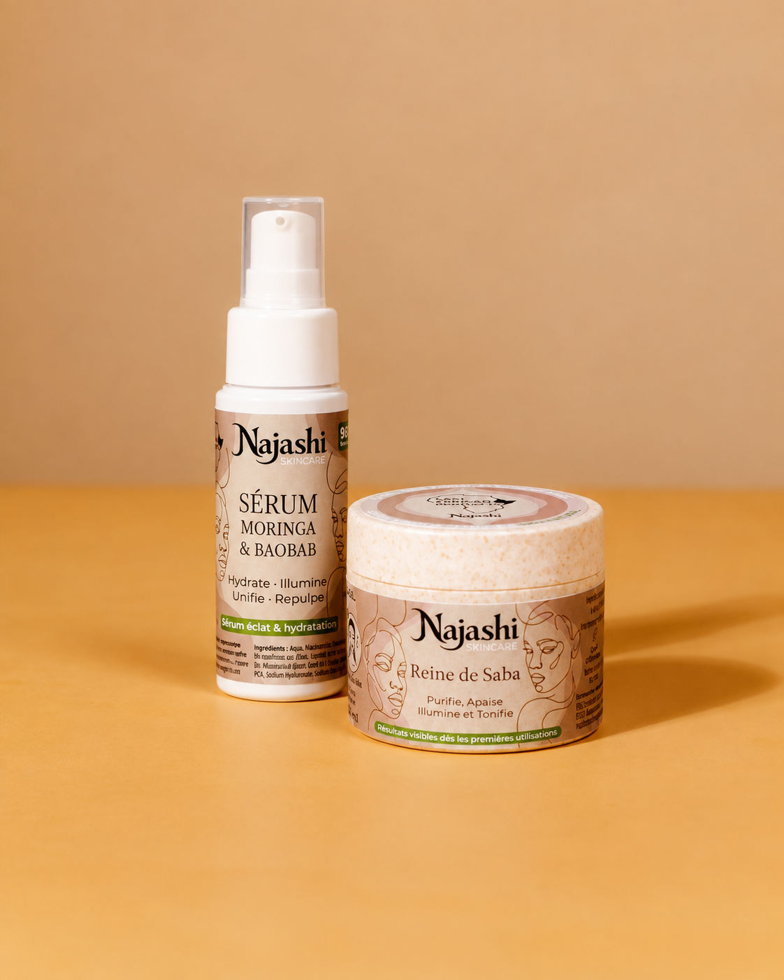 Pack Découverte - African Serum & Masque Qasil 50 ml