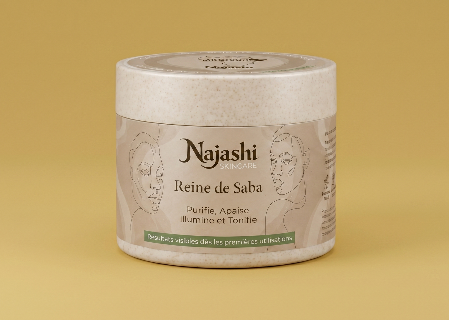 Masque Qasil Reine de Saba